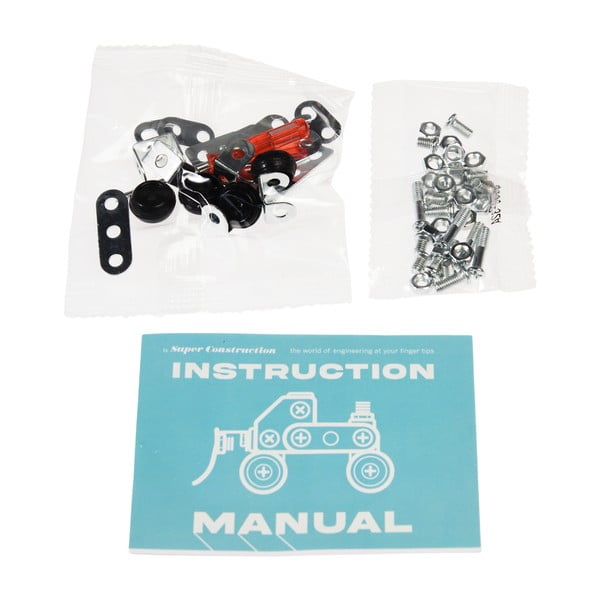 Metalna dječja igračka na sastavljanje Digger – Rex London-image-2