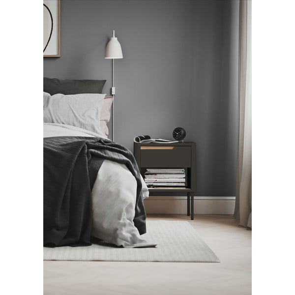 Antracitno sivi noćni ormarić Tenzo Switch-image-1