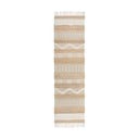 Bež staza od jute Flair Rugs Medina, 60 x 230 cm