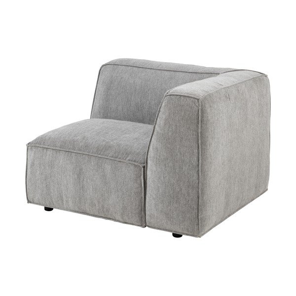 Svijetlosivi kutni element za kauč Bonami Selection, desni kut-image-3