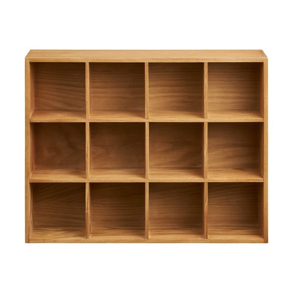 Polica s više razina u dekoru hrasta u prirodnoj boji 11 cm Soria – House Nordic