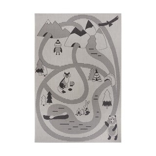 Krem dječji tepih Ragami Animals, 160 x 230 cm