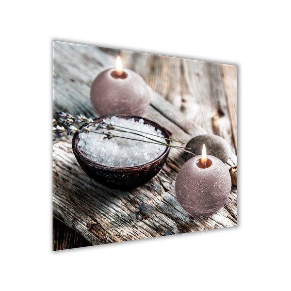 Slika Styler Glasspik Spa &amp; Zen Grey Wood, 30 x 30 cm-image-2