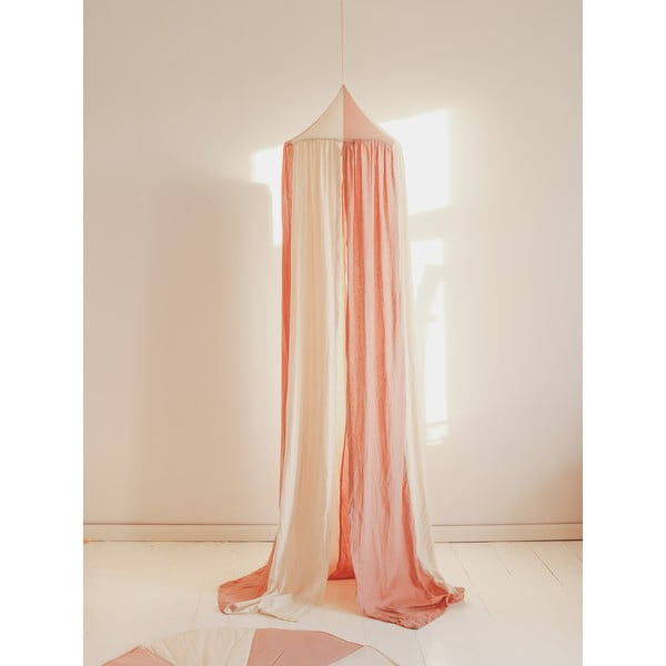 Bijelo-ružičasti pamučni baldahin Powder Pink Circus - Moi Mili-image-1