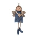 Tekstilni ukas za božićno drvce 16 cm Angel – Dakls