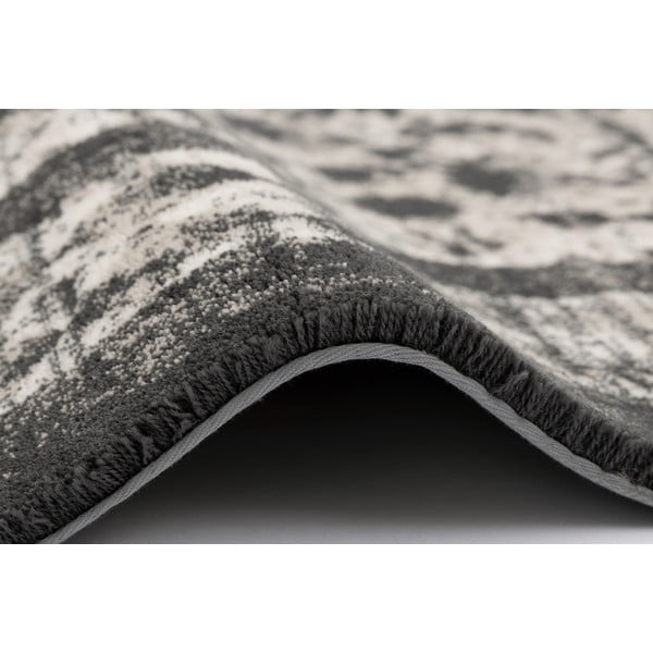 Antracitno sivi vunen tepih 200x300 cm Agnus Classic – Agnella-image-3