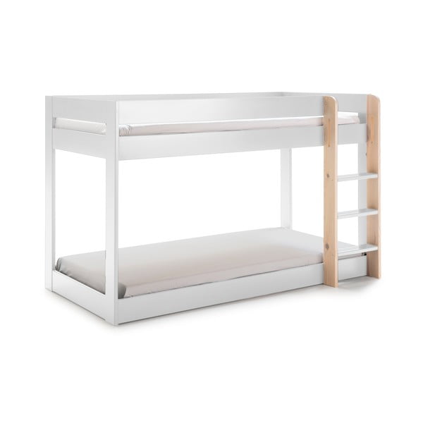 Bijeli dječji krevet na kat 90x190 cm Angel – Marckeric-image-4