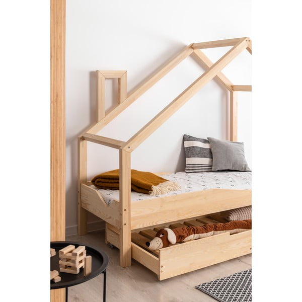 Kućni krevet od borovine Adeko Luna Adra, 90 x 180 cm-image-2