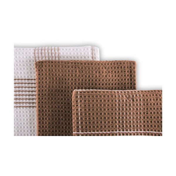 Kuhinjska krpa 3 kom 50x76 cm Duo Waffle – ZicZac-image-2
