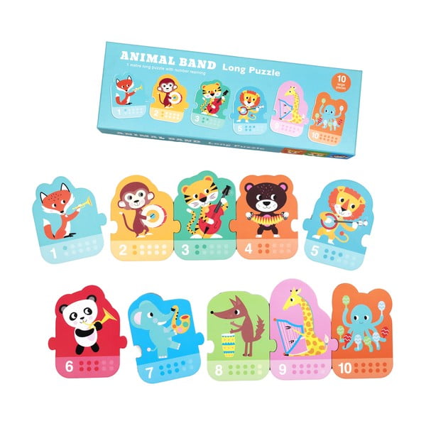 Puzzle (broj komada 10 kom) Animal Band – Rex London