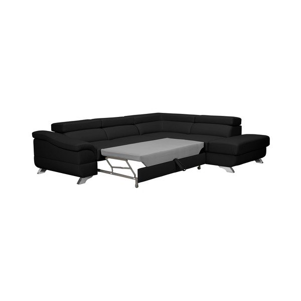 Kutni kauč na razvlačenje s prostorom za odlaganje Windsor &amp; Co Sofas Gamma, desni kut-image-3