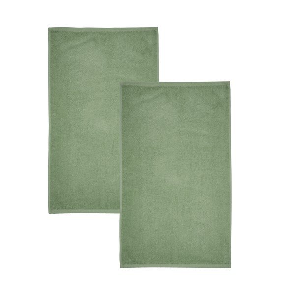 Zeleni brzosušeći/od frotira pamučni set ručnika 8 kom Quick Dry – Catherine Lansfield-image-3