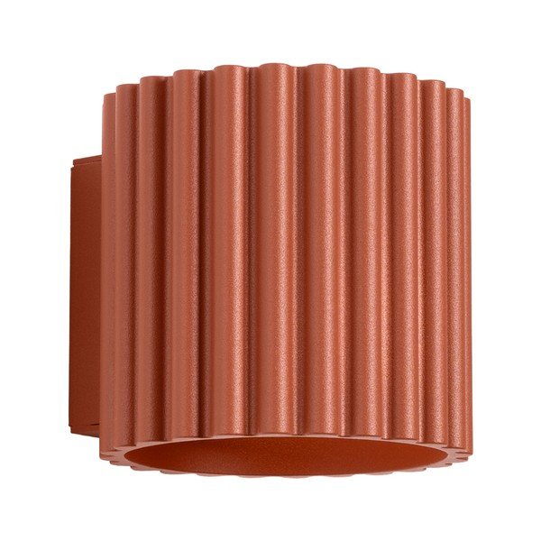 Narančasta zidna lampa ø 10 cm Zora – Sollux