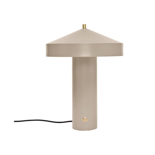 Smeđe-siva metalna stolna lampa (visina 41 cm) Hatto – OYOY Living Design
