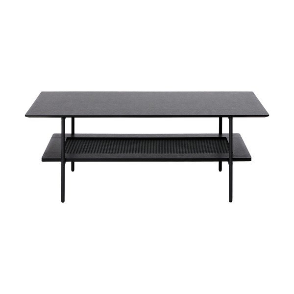 Crni stolić za kavu 55x110 cm Pensacola – Unique Furniture-image-1