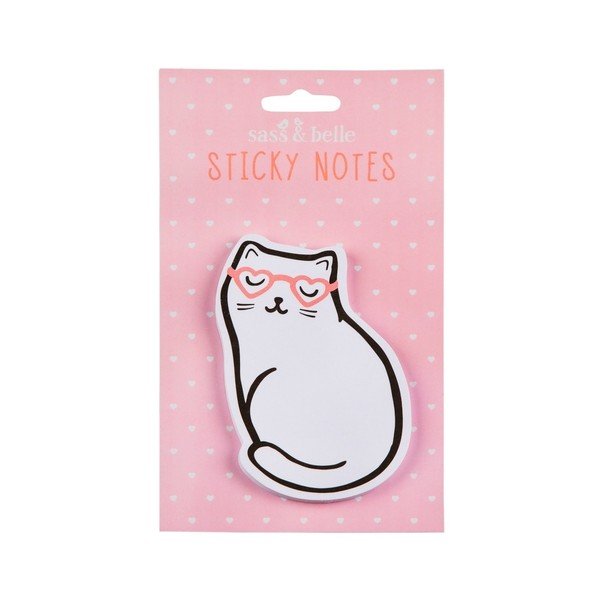 Sass &amp; Belle Cutie Cat ljepljive bilješke, 50 stranica