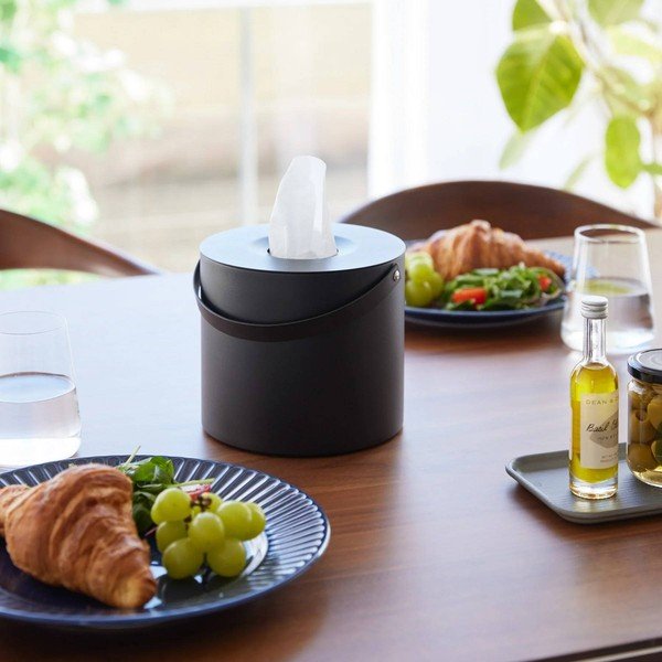 Metalna kutija za maramice Tower – YAMAZAKI-image-3