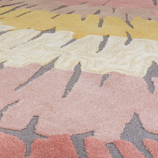 Ružičasto-žuti tepih Flair Rugs Woodgrain, 120 x 170 cm-image-2