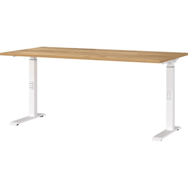 Radni stol s pločom stola u dekoru hrasta 80x160 cm Downey – Germania