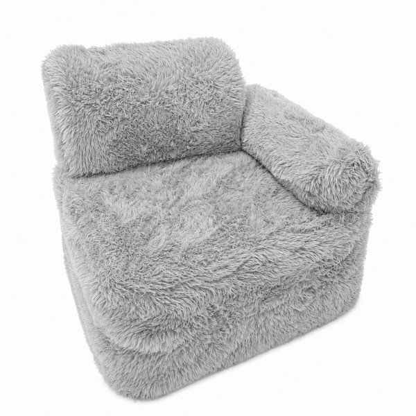 Bijela dječja fotelja Mammoth – Meowbaby