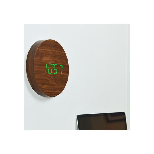 Digitalna budilica ø 25 cm – Gingko-image-1