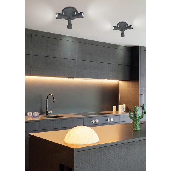 Mat crni reflektor Picardo – Candellux Lighting-image-1