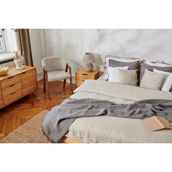 Bračni krevet od bukovog drveta 180x200 cm Greg 2 - The Beds-image-4