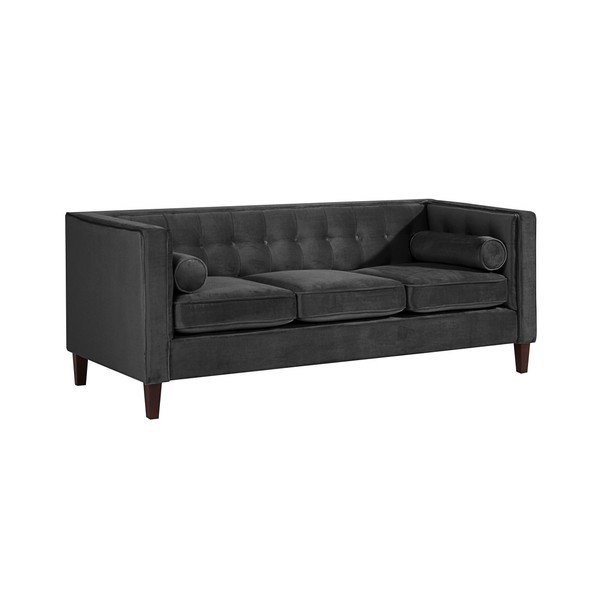 Crna sofa Max Winzer Jeronimo, 215 cm-image-2
