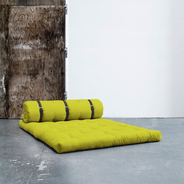 Promjenjivi kauč s kožnim remenima Karup Buckle Up Pistachios-image-1