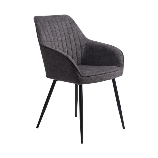Tamno siva blagovaonska stolica Nolan – Unique Furniture