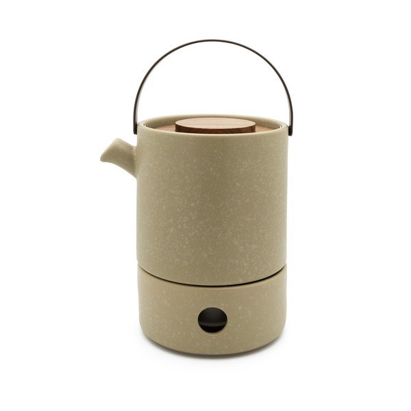 Sivo-bež keramički servis za čaj Umea – Bredemeijer