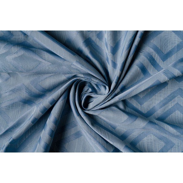 Plava zavjesa 140x245 cm Giuseppe – Mendola Fabrics