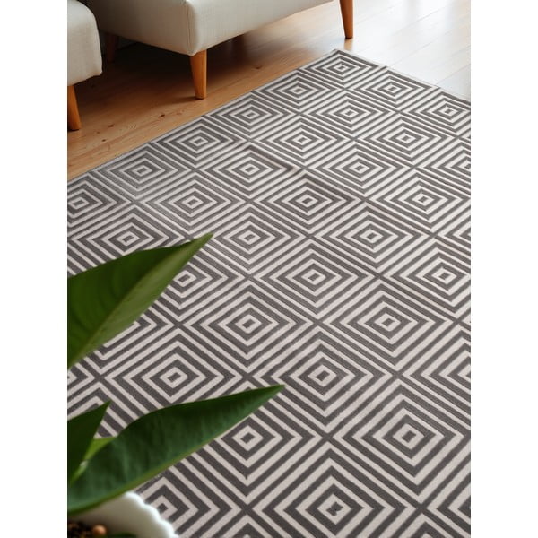 Sivi tepih 160x235 cm Perles Tourmaline – Elle Decoration-image-3