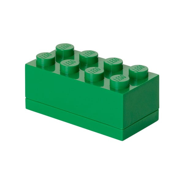 Zelena kutija za pohranu LEGO® Mini Box Lungo