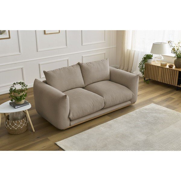 Bež sofa 193 cm Ernest – Bobochic Paris-image-1