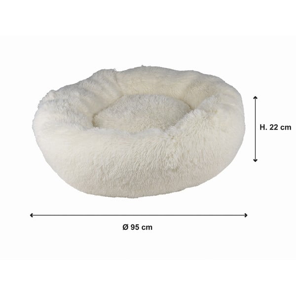Krem krevet za pse ø 95 cm – Love Story-image-4