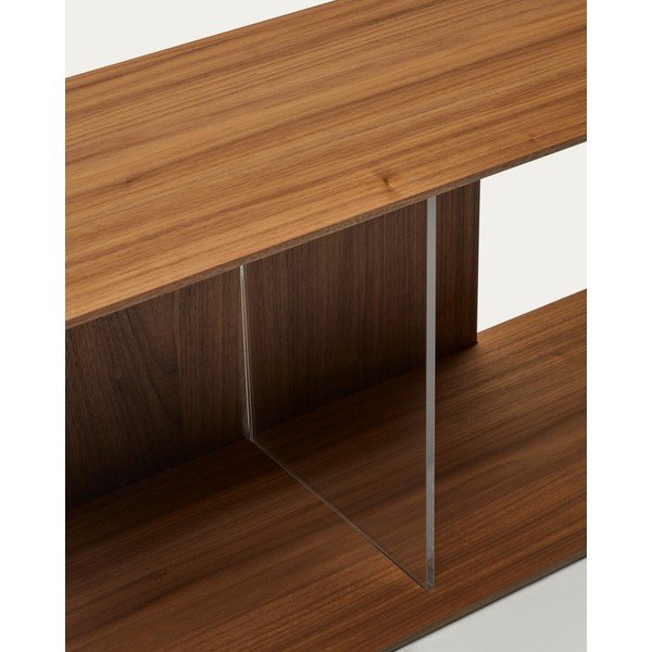Smeđi modularni sustav polica 4 kom u dekoru oraha 168x76 cm Litto – Kave Home-image-1