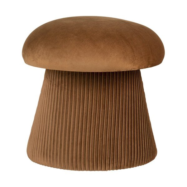 Oker žuti baršunast tabure Hampton – House Nordic