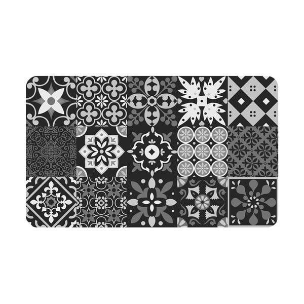 Crni tepih od PVC-a 45x75 cm Salou – douceur d'intérieur