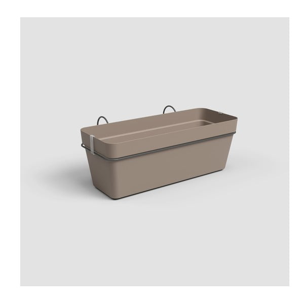 Viseća i zidna/samozaljevajući tegla za cvijeće od reciklirane plastike 50 cm Capri – Artevasi-image-1