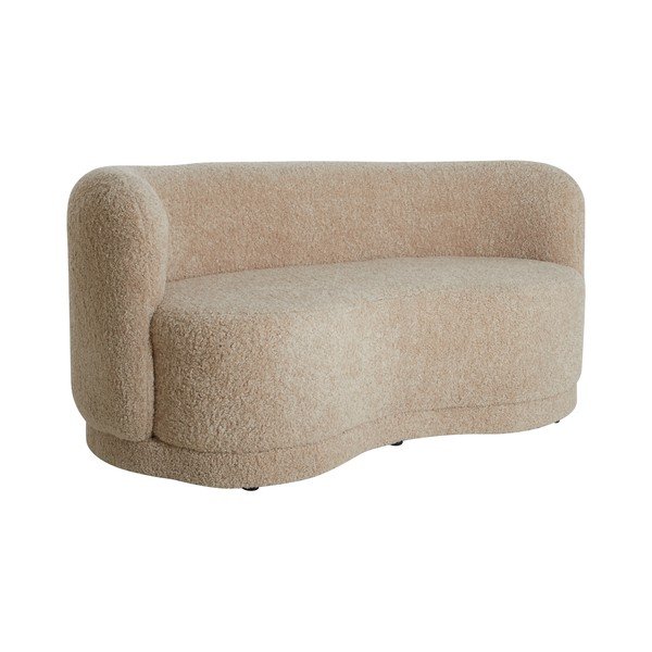 Bež sofa od bouclé tkanine 175 cm Amelie – Light & Living-image-2