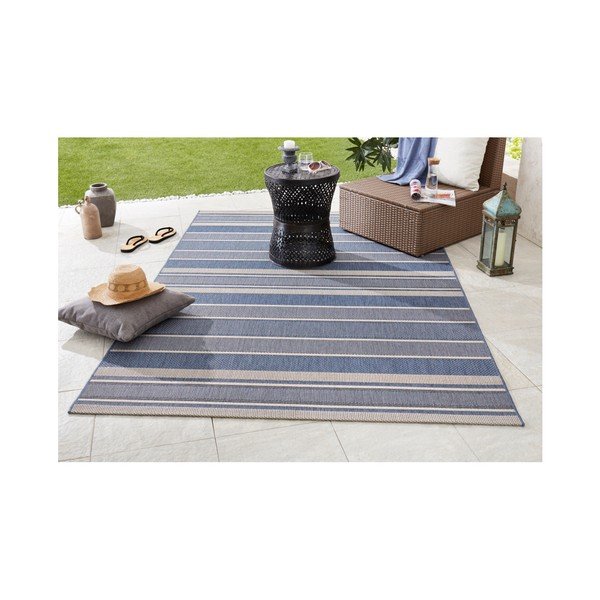 Plavi vanjski tepih NORTHRUGS Strap, 80 x 150 cm-image-2