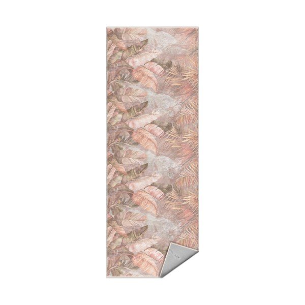 Bež perivia staza 80x200 cm Dusty Leaves – Mila Home