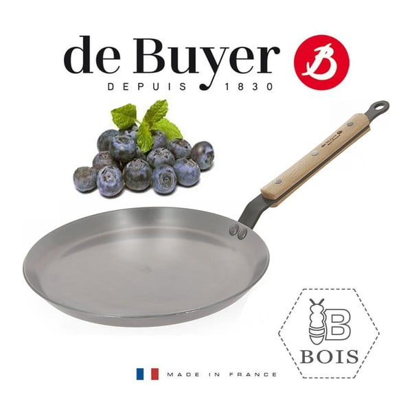 Čelična tava za palačinke de Buyer Mineral, ø 24 cm-image-3