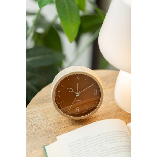 Budilica ø 9 cm Monocle – Karlsson-image-1