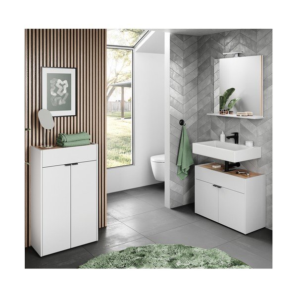 Bijeli set namještaja za kupaonicu Forano – Germania-image-2