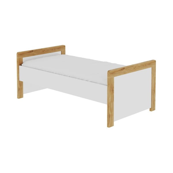 Bijeli promjenjivi dječji krevetić Pinio Oakie, 70 x 140 cm-image-3