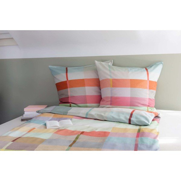 Posteljina za krevet za jednu osobu od pamučnog satena 135x200 cm Ravenna - Remember-image-1