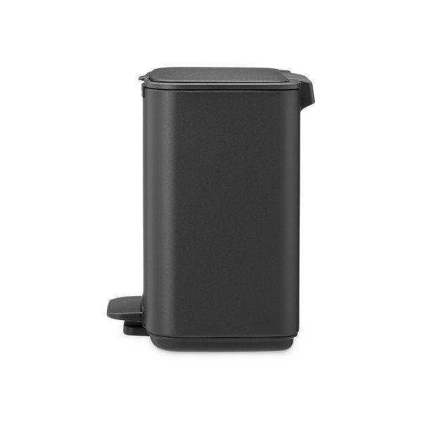 Tamno siva željezna kanta za smeće s pedalom 4 l Bo – Brabantia-image-3