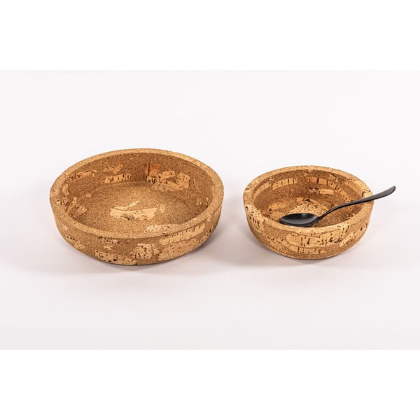 Plutena zdjela u prirodnoj boji ø 20 cm Querco – ZicZac-image-2